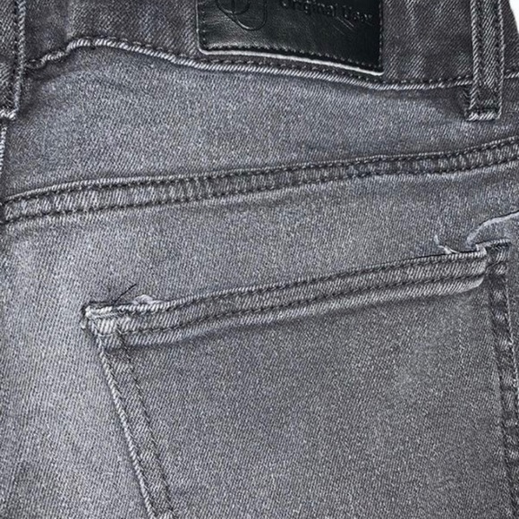 Original Use Jeans Skinny Stacked Destressed Dark Grey Pants Poshmark